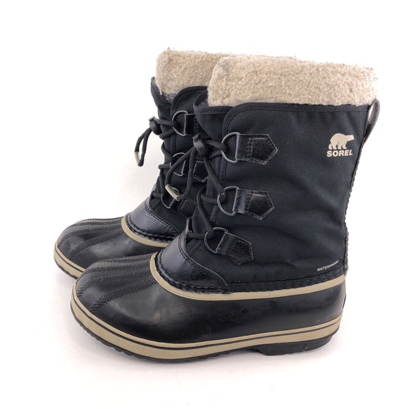 Sorel Yoot Pac Nylon Winter Snow Boots Kids 5 - Picture 2 of 13
